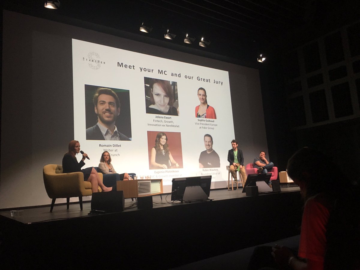 yborder's tweet photo. Listening to great women entrepreneurs #startherawards #startups #tech #diversity #europe #women https://t.co/d0TyuZNrQS