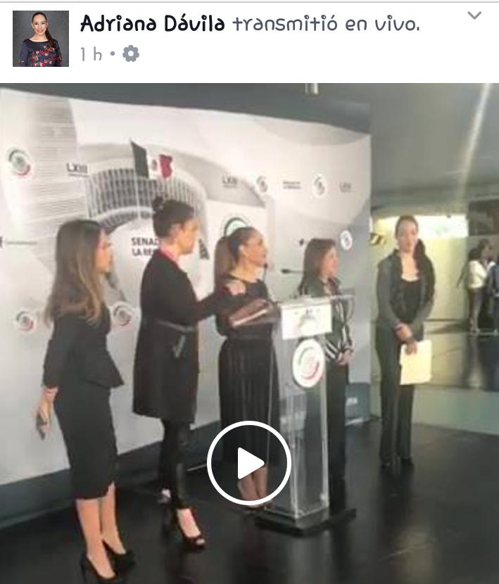 AdrianaDavilaF's tweet photo. #Transmisión #RuedaDePrensa sobre apoyo solicitado a @SRE_mx en caso de niña #SofiiElaDoyle
https://t.co/myw3m2iE5S https://t.co/7eopo0gDAH