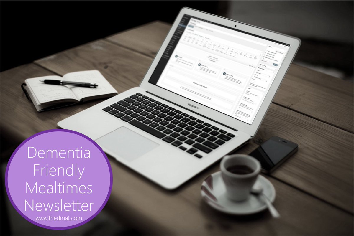 Monthly free newsletter for improving the mealtime experience &amp; #nutrition for people with #dementia Sign Up Here: thedmat.com/sign-up-for-ou…