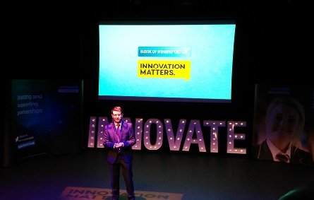 Liberty_IT's tweet photo. Great to hear about the exciting initiatives at the #innovationmatters launch this morning with @BankofIrelandUK #collaboration #nitechspace https://t.co/Lq6wqm8Li0