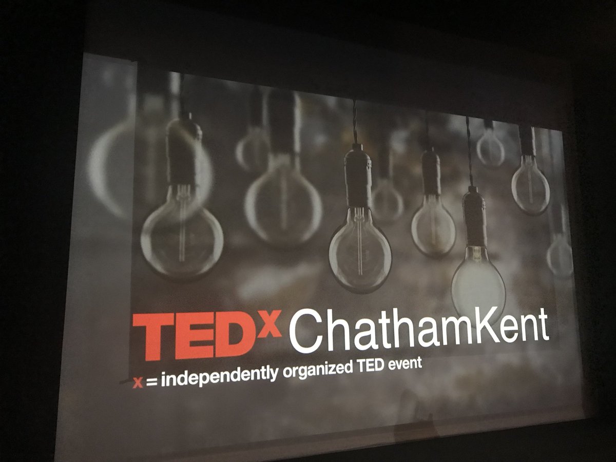 How was your lunch? Who’s ready to kick off the afternoon here at #TEDxCK?