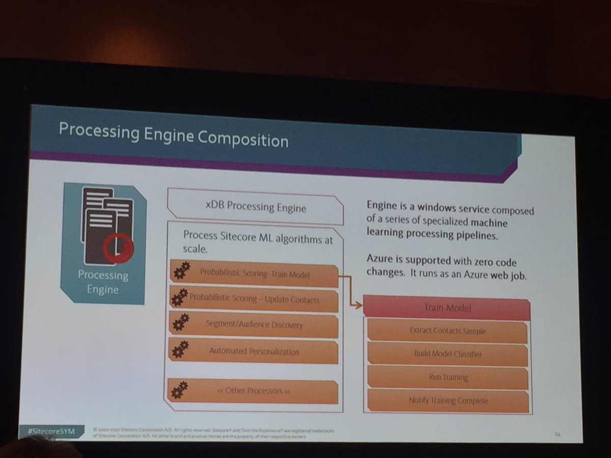 _shriroop_'s tweet photo. Power of #XPF, Magic of #Machine Learning &amp; Wizardry with Customer #Behavioural Data - @agenttmi &amp; @nielskuhnel #SitecoreSym #SitecoreCortex https://t.co/OC57rrtICp