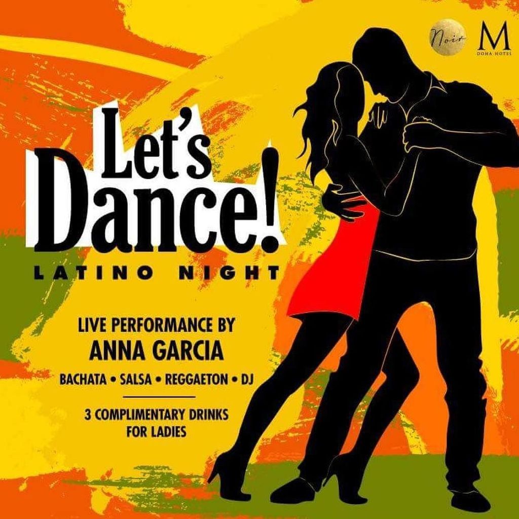 NoirDoha's tweet photo. #weekend #letsdance #latin #libeperformance #annagarcia #djbrayan #noirdoha #mdohahotel https://t.co/QnxThDHojK https://t.co/ZYBDBgdSKF