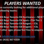 Photo by Cherry Beach Soccer Club (@CherryBeachSC)