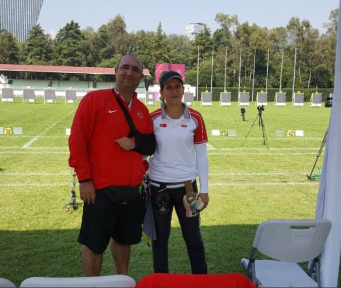 TOC_Olympic's tweet photo. 🇹🇷Yesim Bostan beats Kristina Heigenhauser 🇩🇪145-142 to reach the  #awc2017 final in Mexico where she will face Yun Soo Song 🇰🇷Good luck! 🏹🎯 https://t.co/snCMG9VSm9