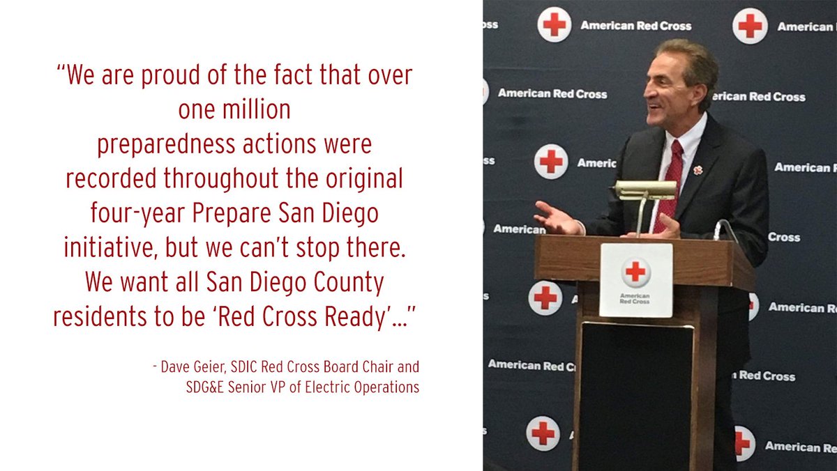 SDGE's tweet photo. We're excited partner w/@SDICRedCross to revitalize #PrepareSD & help more #SanDiegans get prepared 🤝Learn more at https://t.co/cQwCdItxCe https://t.co/ZwMMwUPmkQ