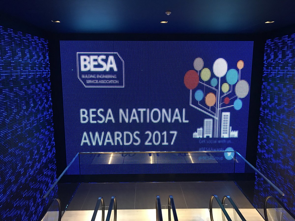 All set for the #BESA national awards <a href="/BESAGroup/">BESA Group</a>