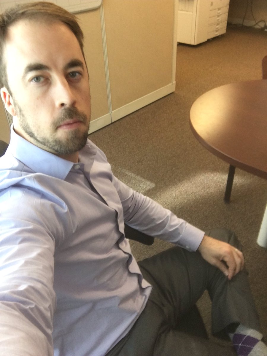 Purple shirt, purple socks, head-to-toe support for those in <a href="/maricopacounty/">Maricopa County</a> working to end to domestic violence. #ColortheCounty #DVAM2017