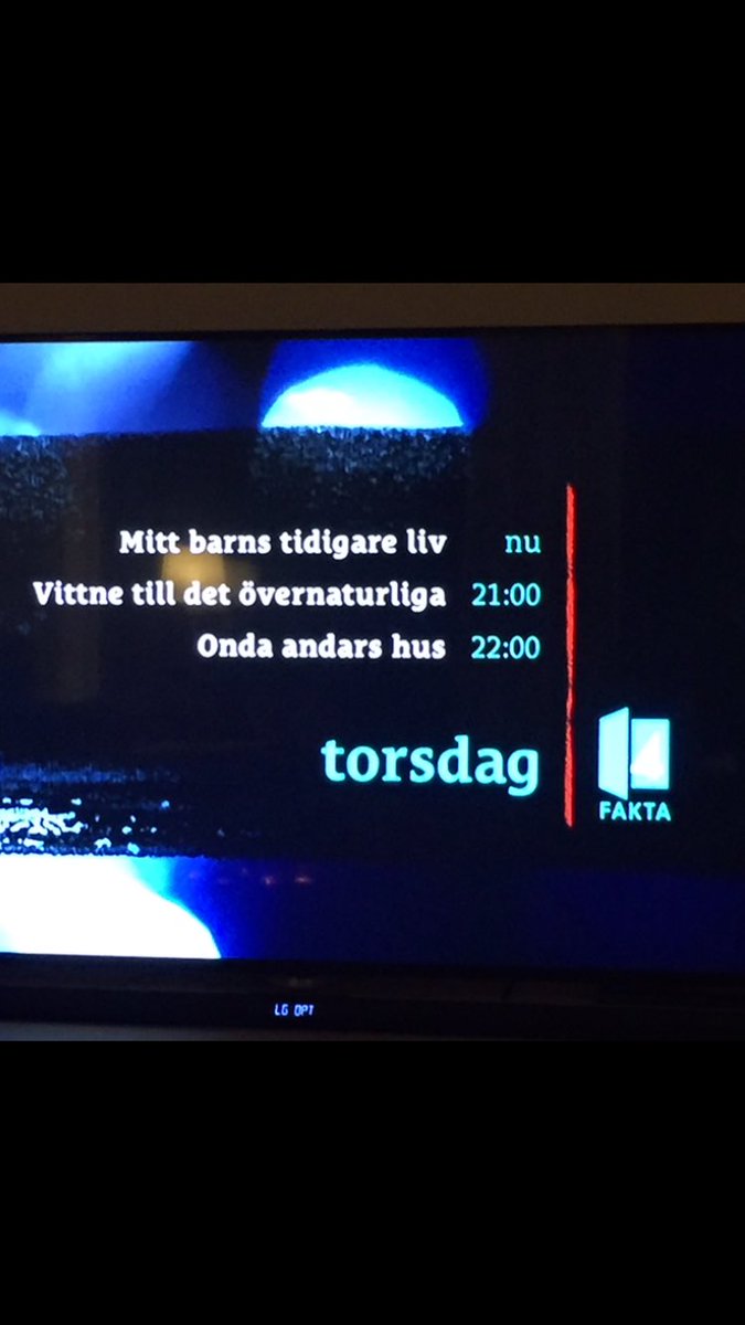 Ironin i att dessa program visas i <a href="/tv4fakta/">TV4 Fakta</a> . 

 Läs igen: TV4 F A K T A.

#menförihelvete