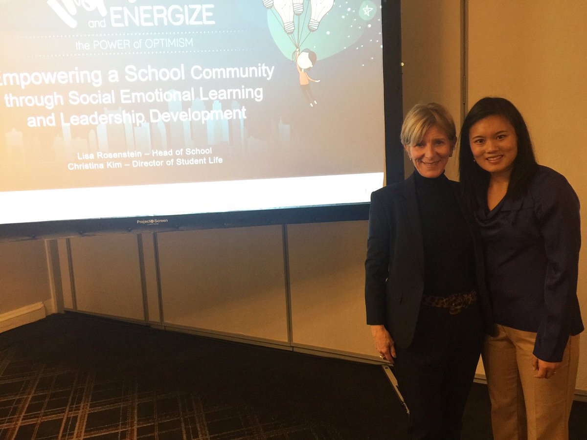 WillowsSchool's tweet photo. Lisa Rosenstein &amp; Christina Kim learning, sharing &amp; presenting at #ERBlearn 90th Conference in Boston on Empowering a School community through Social Emotional Learning &amp; Leadership Development @ERBlearn #ERBconference https://t.co/ekP3zzCIP4