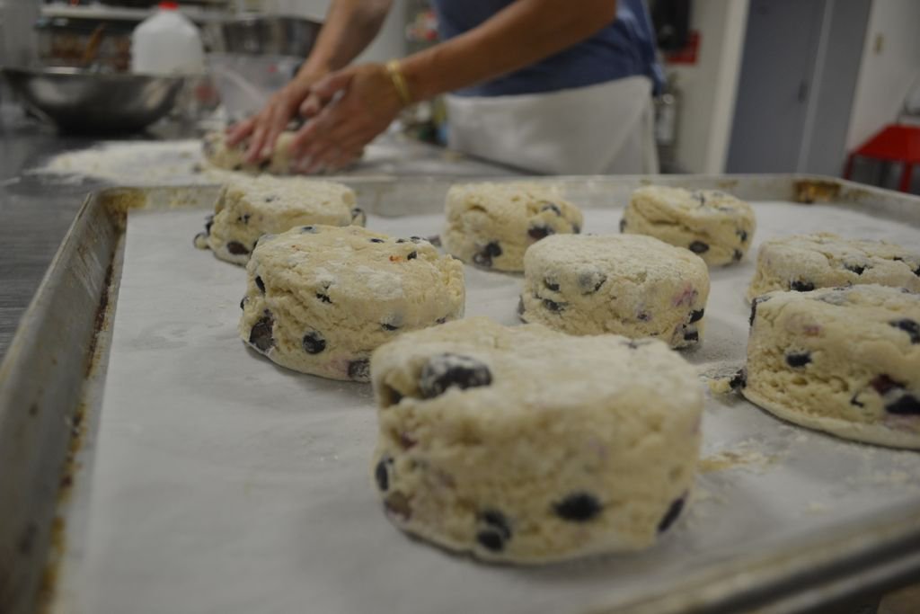 Tasty blueberry scones coming soon! Pre-order your favorite baked goods on our site buff.ly/2yzk5UJ