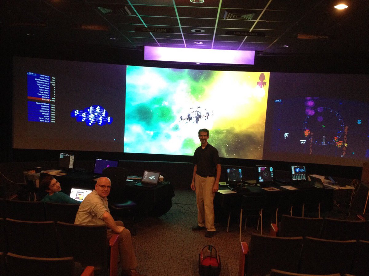 LTEBridge's tweet photo. Had our biggest screen ever at our @BJUedu event. @ArtemisSBS at near-NASA mission control size! The kids loved it! https://t.co/49fgAf57kT