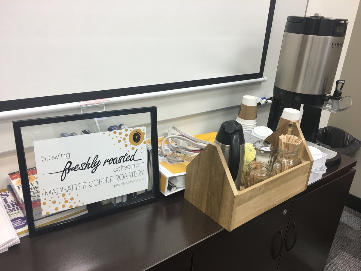 What a great lunch, catered by <a href="/mhroastery/">Madhatter Roastery</a> #qualityfoodqualitydisplayed