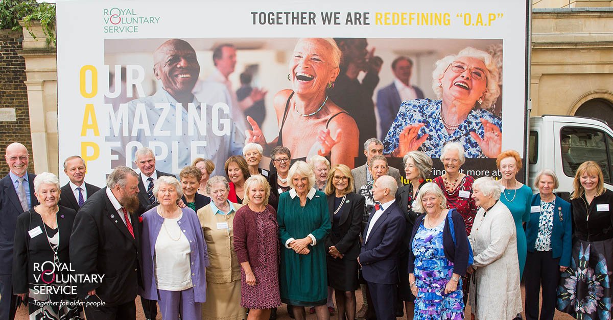 #OurAmazingPeople <a href="/ClarenceHouse/">Clarence House</a> celebrating the talents and skills of older people and the contribution they make to society.