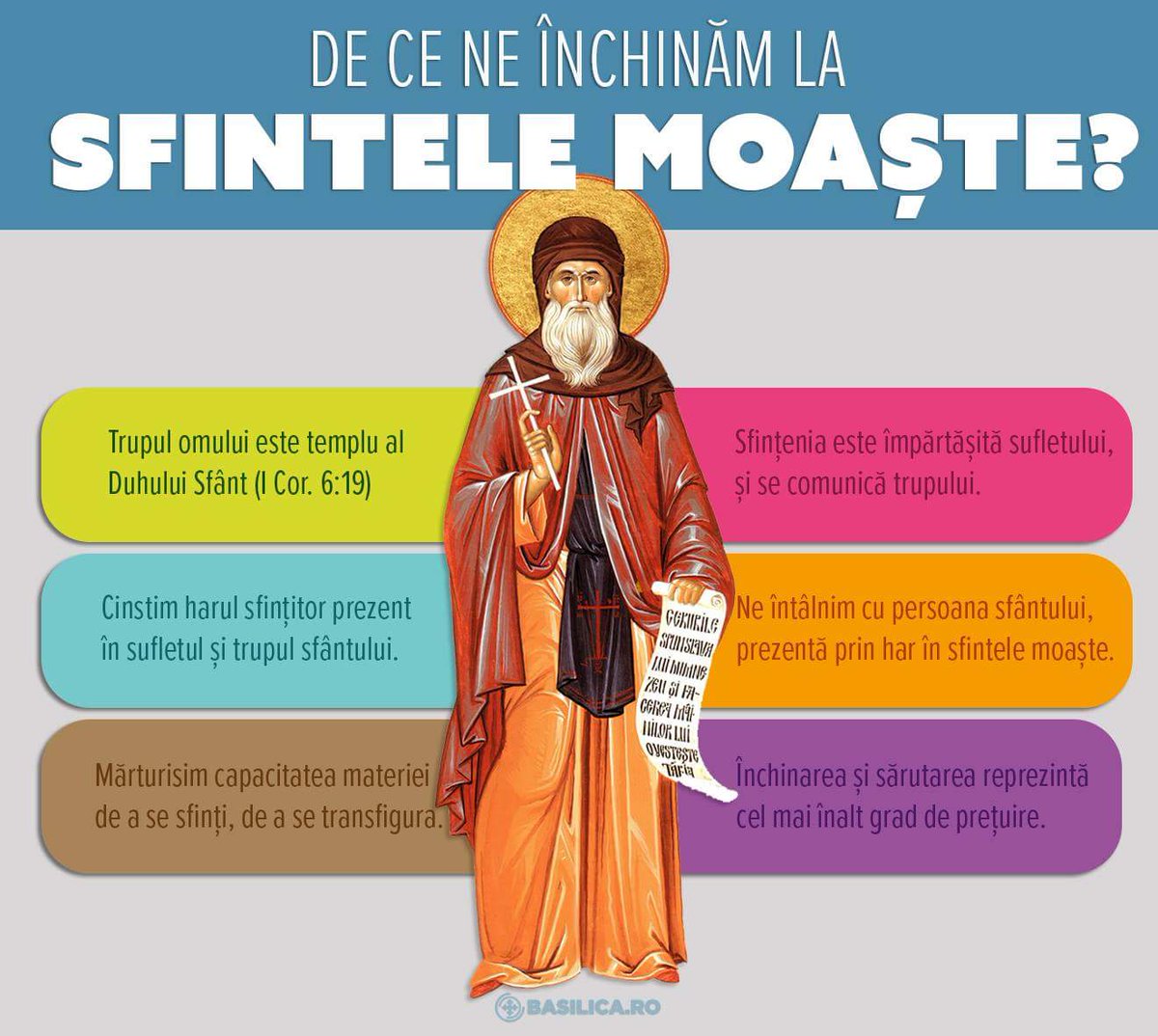 AgentiaBasilica's tweet photo. Ţi se pare ciudat că ortodocșii cinstesc sfintele moaște? Iată de ce
#ortodox #sfinti #credinta #moaste https://t.co/5PFMufwKqn