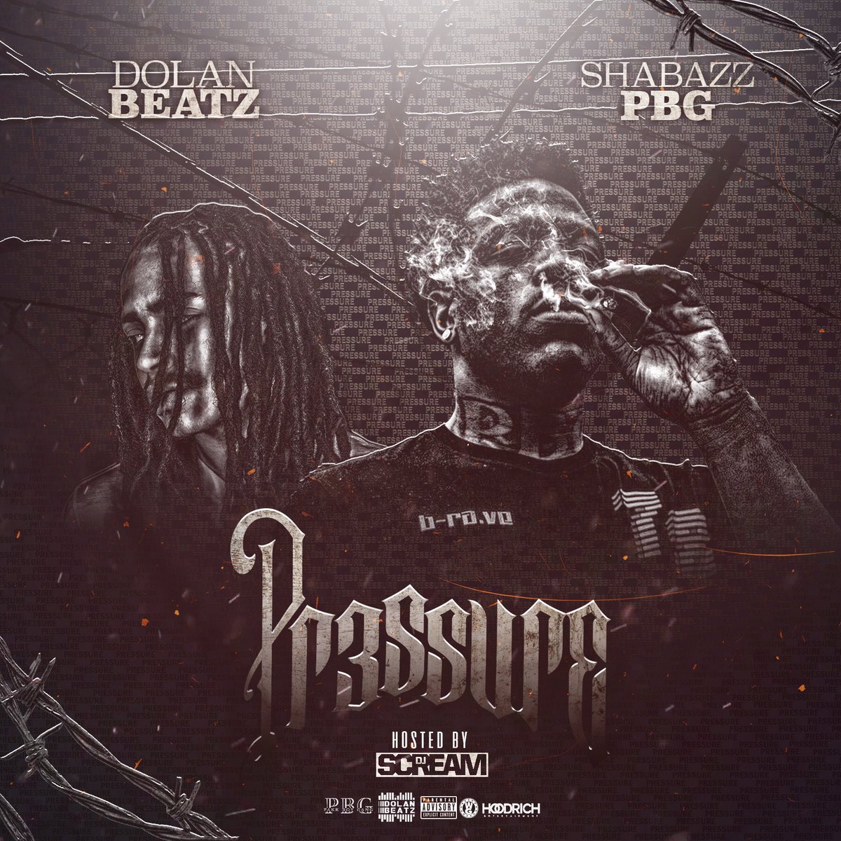 Shabazz_PBG's tweet photo. #PR3SSURE Pre-Orders available now! Dropping tonight at 12 β° https://t.co/FQlxtbjyQe https://t.co/zzj2h1Zkv0