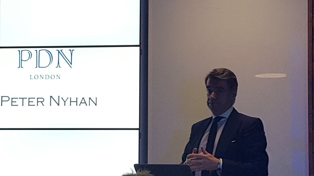 Bordbia's tweet photo. Peter Nyhan of @pdn_london emphasises the importance of desirability and personalisation with the luxury consumer https://t.co/byIMuUCJX3