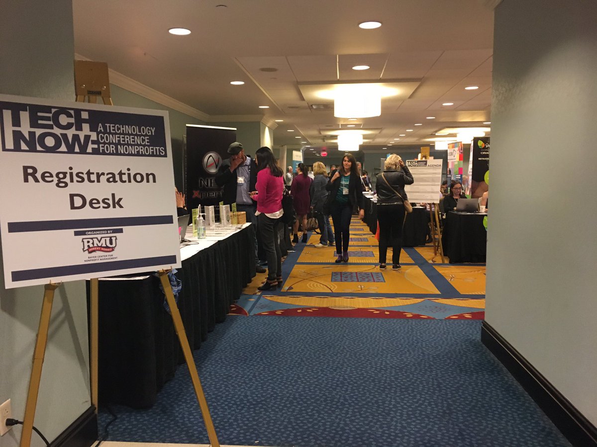 TechNowConf's tweet image. #TechNow17 is happening now! #nonprofit #tech