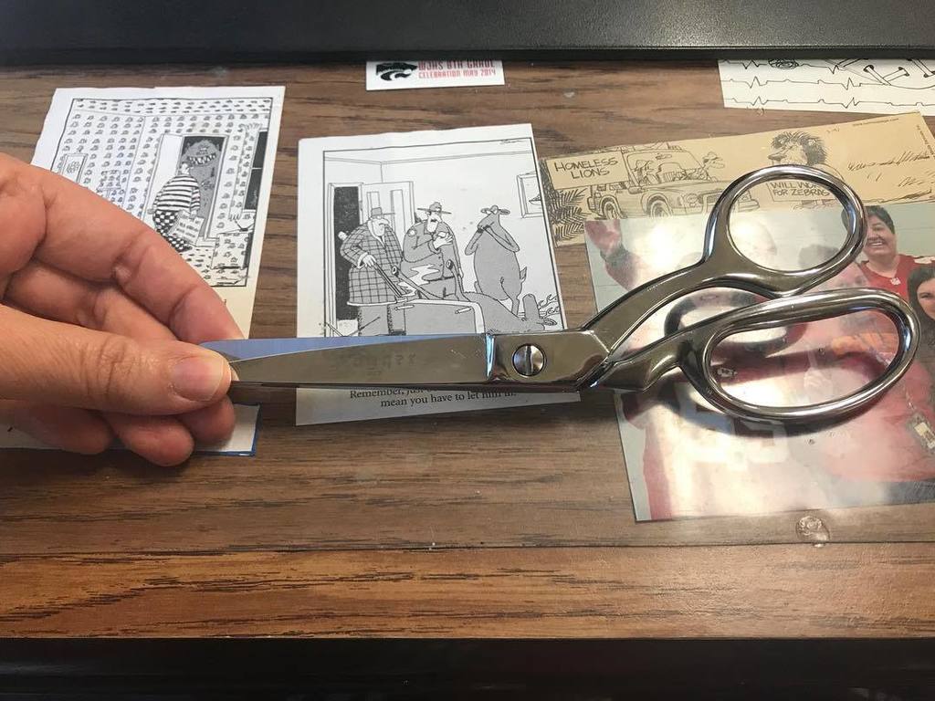 mrsbeachmakes's tweet photo. When I was in high school, my sewing teacher had a special pair of #gingherscissors. I always thought it was such… https://t.co/AqRa2SyPZ5 https://t.co/YmSOJdt4Ws