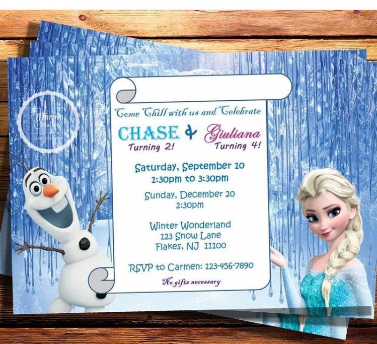 MarjinCreations's tweet photo. #tbt #elsaandolaf #letitgo #marjincreations #elsa #olaf #frozen #frozenbirthday #twinsbirthday #disney #disneyprincess #frozeninvitation https://t.co/ltJkLVXjPr