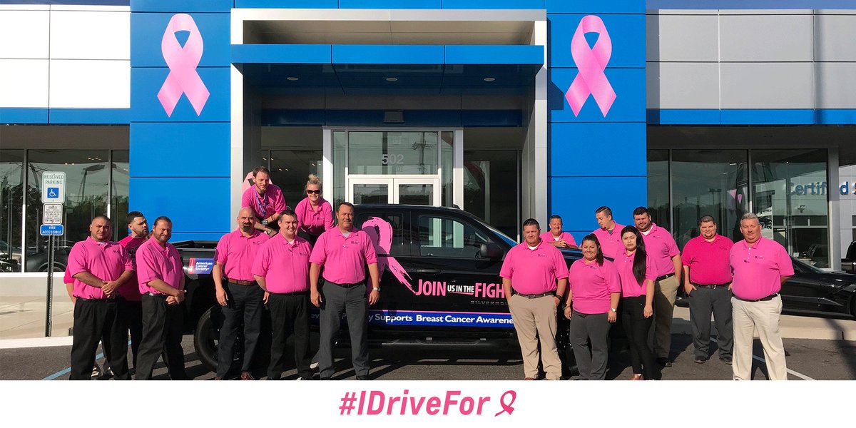 chevrolet's tweet photo. Thank you @MyRKChevy for helping us make strides against #BreastCancer by raising over $36k and counting. #IDriveFor #TeamSandy https://t.co/Ua39OTXR6D