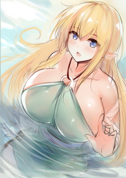 ティファニア落書き、神撃のバハムートコラボ絵がとても良い… 