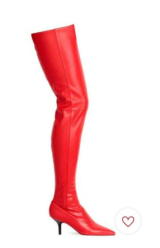 Makes his grand appearance wearing these babies.