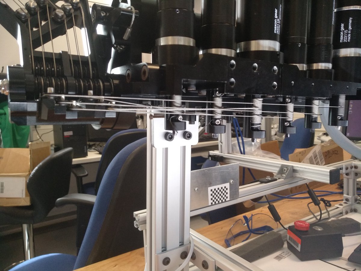 amitmil's tweet photo. Just finished a complete re cabling my favorite surgical robot @ADexterity #RavenII https://t.co/1Oz7V9Ohbm
