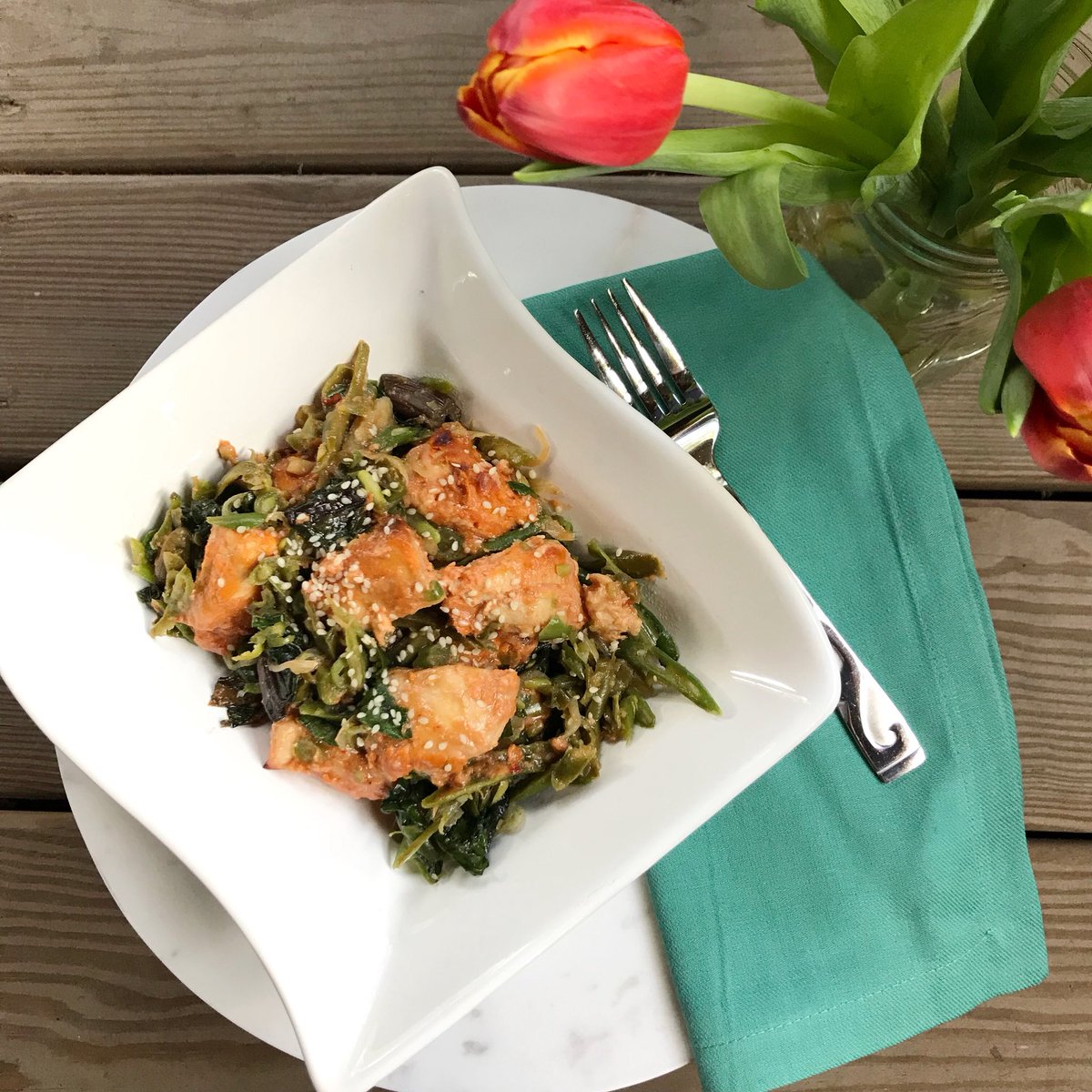 atx_bites's tweet photo. Healthy #noMSGhangover, the new @snapkitchen General Tso’s Chicken is perf tasty w/o salt galore #gf #dairyfree #atx #verbpartner #foodie https://t.co/0XFwjbFzgv