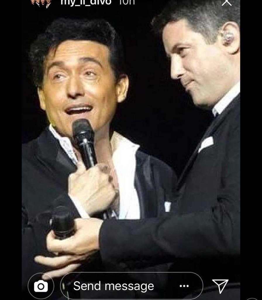 Sebbyholics's tweet photo. Think @my_il_divo is having a Carlos and Séb day, thanks for your story 💖
#sebsoloalbum #teamseb #sebdivo #sebasti… https://t.co/XZJ1fgkDWe https://t.co/Au2i26JY2p