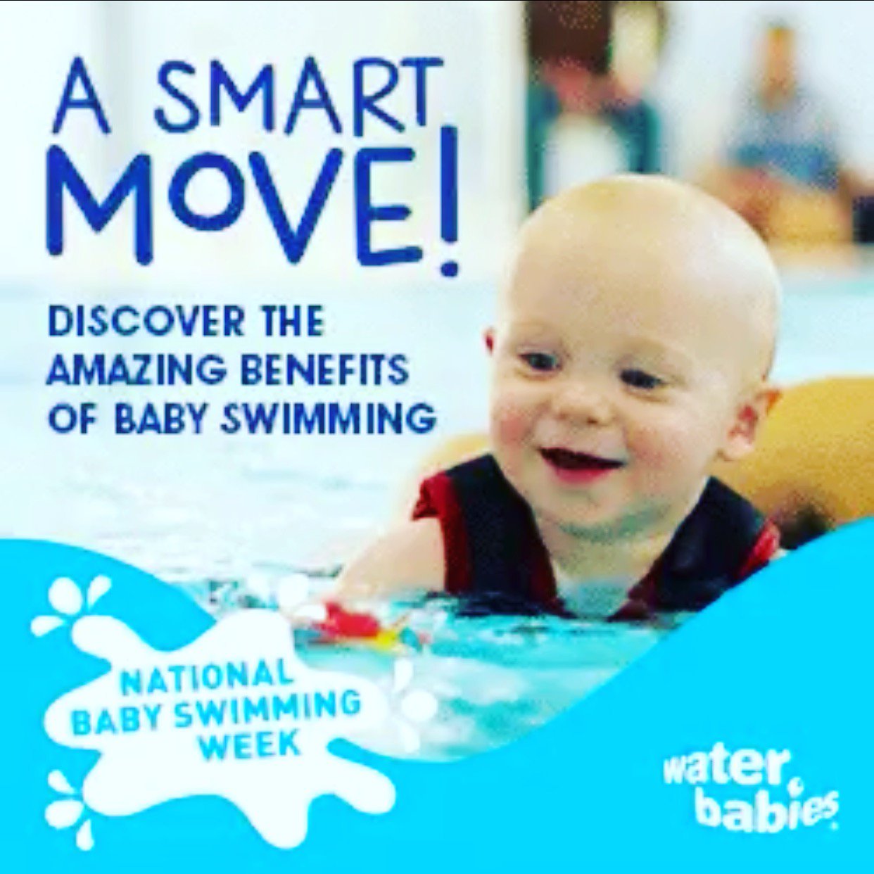 water babies swimming