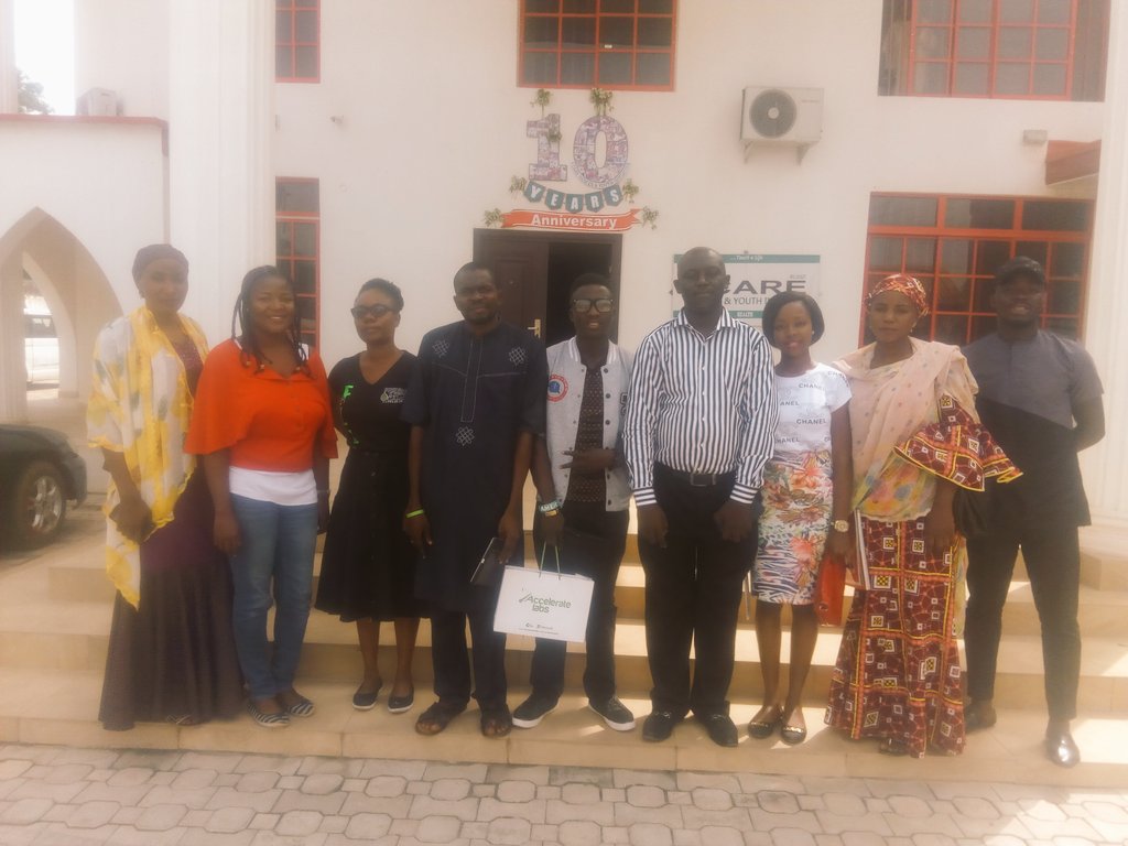 anayd_africa's tweet photo. With the Program Manager of @ICWYI_  at the end of today's #Advocacy visit. #Kaduna #Nigeria @aaronzy225 @D_Ogiamien @ToniaUmeh1 https://t.co/jDexD3EXDr