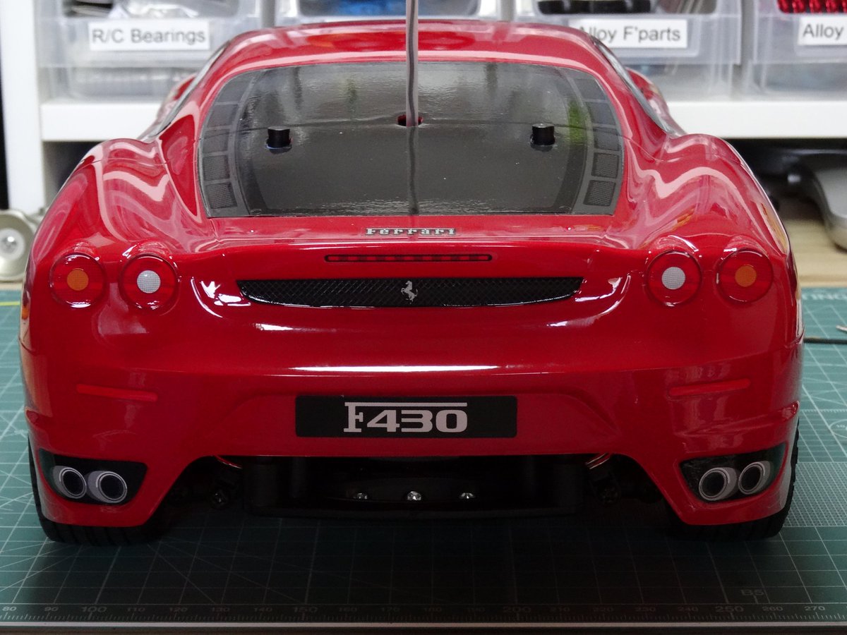 rscscalemodels's tweet photo. #Tamiya #FerrariF430 is a #vintage #modelcar RTR and for sale! 
#scalemodel #radiocontrol #vehicle #car #rscscalemodels https://t.co/ETz5BBOcsB