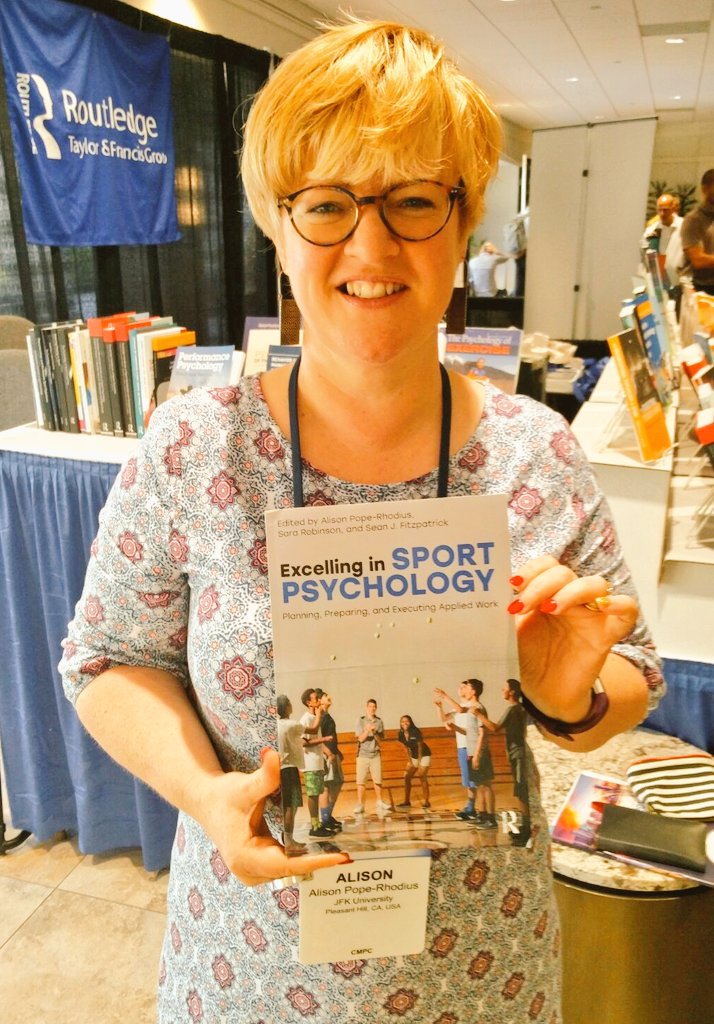 alisonrhodius's tweet photo. SO excited to announce that we have published a book about what we do @JFKU_SportPsych 
Tons of useful info on pre/during/ post applied work https://t.co/AgRKx7GabH