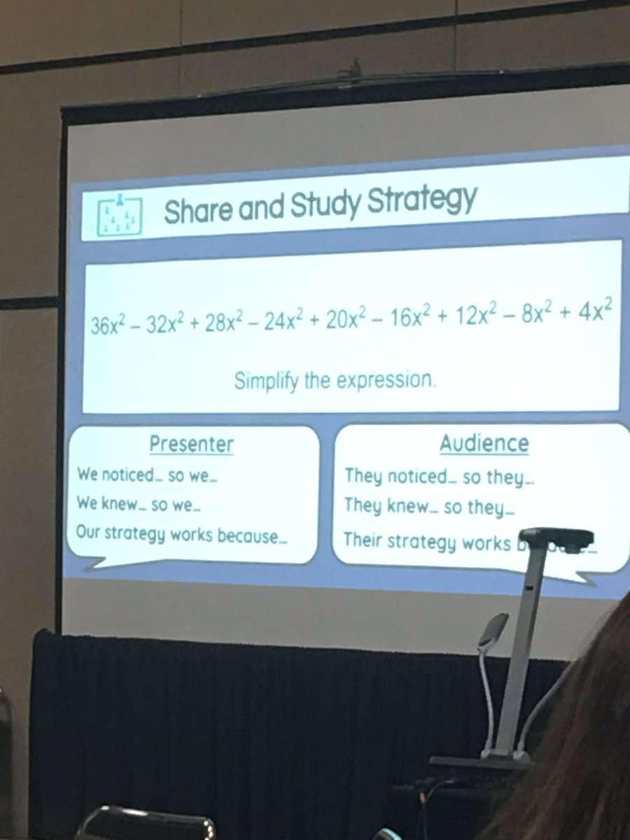 MsCorreaATL's tweet image. Loved learning about how the repetition of presenter then audience explanation deepens mathematical understanding. #mathroutines