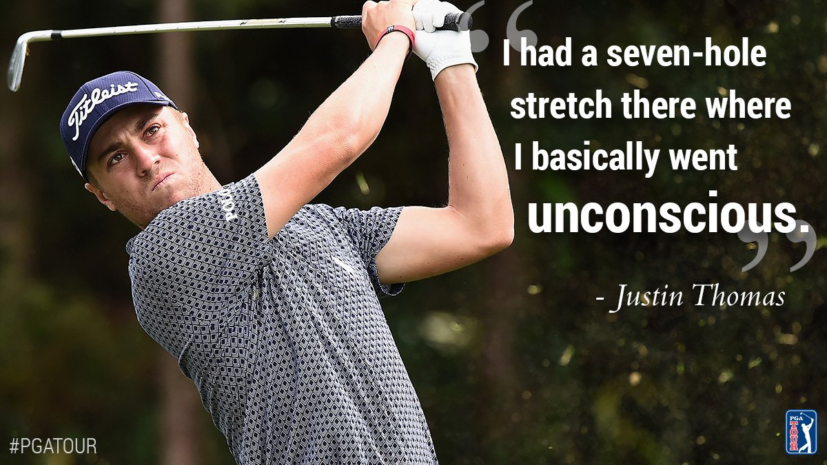 PGATOUR's tweet image. 12th hole: Eagle
13th hole: Par
14th hole: Birdie
15th hole: Birdie
16th hole: Birdie
17th hole: Birdie
18th hole: Eagle

Wow.