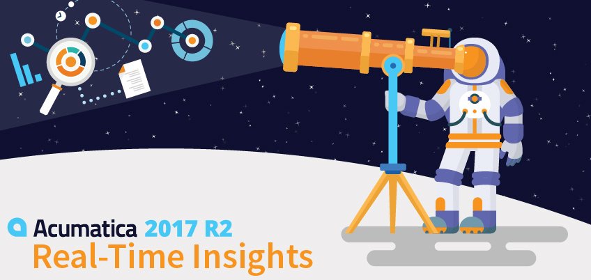 Acumatica's tweet photo. Icing on the #Acumatica2017R2 cake: Real-time insight improvements - what they are and why they matter. Read more: https://t.co/1yLe3bDTE0 https://t.co/x2ut1tfpKl