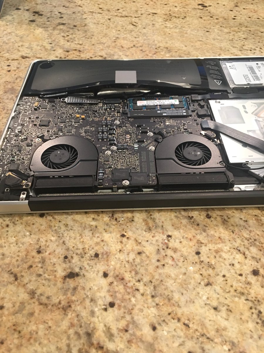 Lisa_Matassa's tweet image. Has this ever happened to anyone else’s MacBook Pro? @Apple is this normal? Thank God it didn’t explode in my face! #defect #dangerous