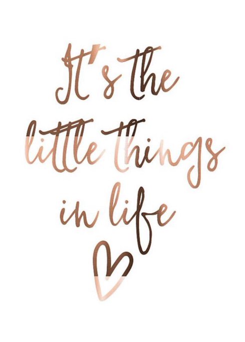What are your &ldquo;little things&rdquo;?? 💜💜 #ThursdayThoughts https://t.co/XkuxvNjuxp<a href="/tag/thursdaythoughts"class="tags">#ThursdayThoughts</a>