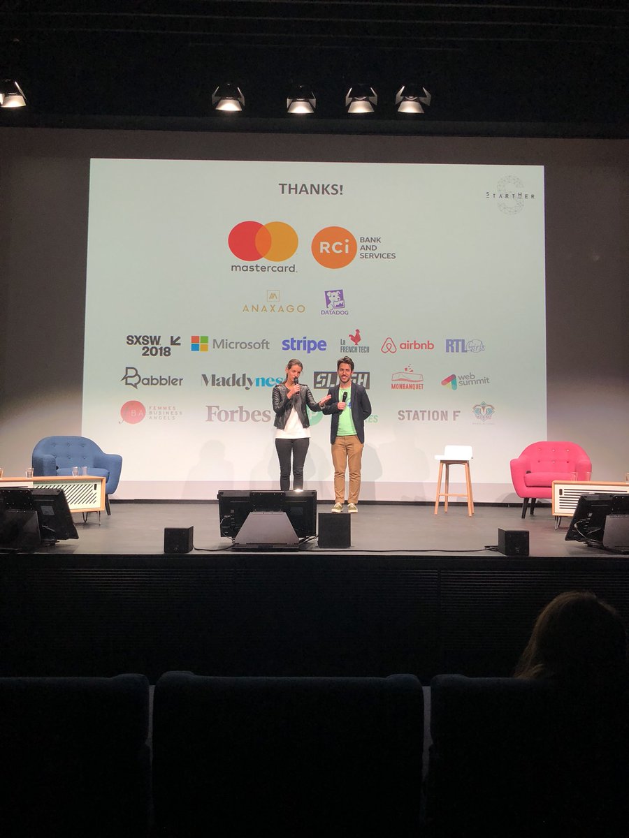 Félicitations @NovaGray_Med, gagnant des #StartHerAwards !🎊