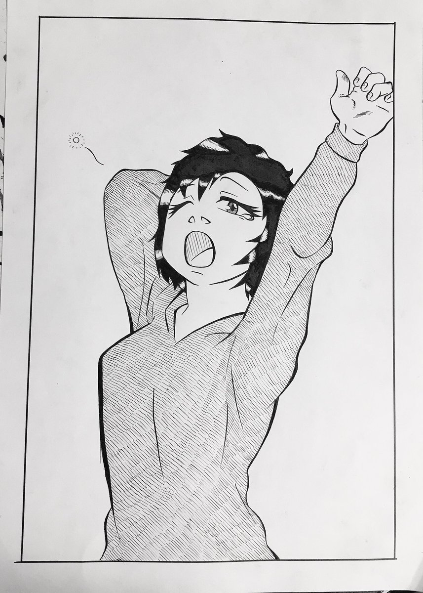 くあっ