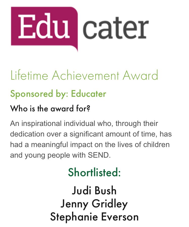 First Base are at the <a href="/nasen_org/">nasen</a> awards this evening celebrating former HT Judi Bush who is nominated for the Lifetime Achievement Award!