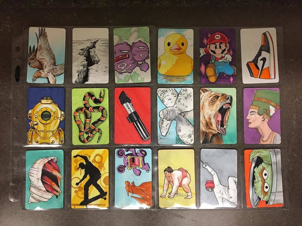MrA_ERMS's tweet photo. Only a day behind in Inktober this year. Having my students work on these trading cards to help make the prompts m… https://t.co/myndXMsNqI https://t.co/ggaoqSHgMO