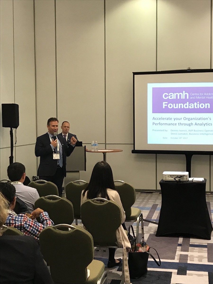 _sean_murray's tweet photo. Toronto #VisualizeYourWorld @QlikHealthcare kicking off with Dennis Ivancic & Denis Lomakin from CAMH Foundation @endstigma https://t.co/NVNt6WMaYV