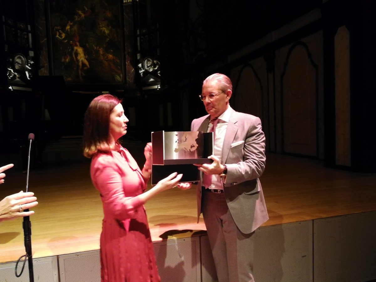 Peter en Lieve Goossens krijgen European Hospitality Foundation Award op #gahotrec