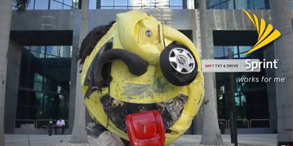UwSprintBula's tweet photo. The Last Emoji” by Sprint represents the dangers of texting while driving. Watch it here: https://t.co/caagBJGjBO https://t.co/xBP5lqtiTp