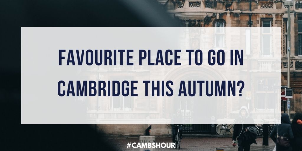 Have you found the perfect spot to hang out in #cambridge this year? | #autumn #cambshour