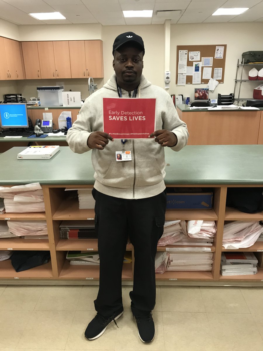 MSKBreastImage's tweet photo. #MSKSupportsPink &amp; our staff wants you to know we are here for you! #BCAM2017 #BreastCancerAwarenessMonth https://t.co/MSeWnUrt3K