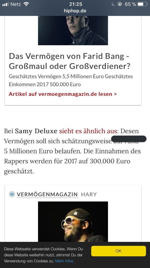 Hiphop De Vermogen Magazin Schatzt Finanzen Von Farid Bang Der 187 Strassenbande Samy Deluxe T Co 0sjr8qqumh