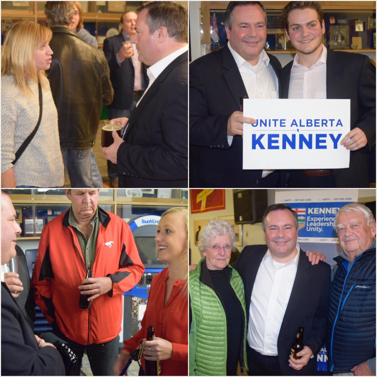 Great to see hundreds out in #Cochrane last night for one of our @UniteAlberta home-stretch rallies. Thanks to those who attended!